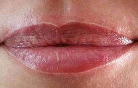 contour des lèvres semi permanent